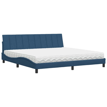 Letto con Materasso Hanko in Tessuto