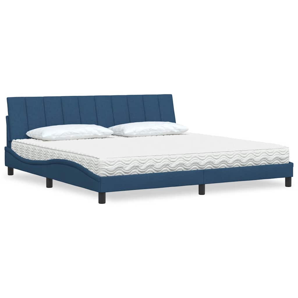 Letto con Materasso Hanko in Tessuto