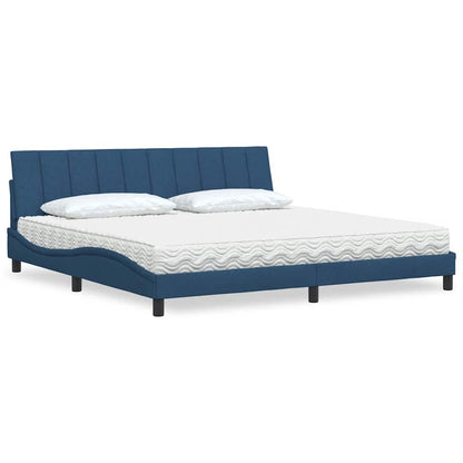 Letto con Materasso Hanko in Tessuto