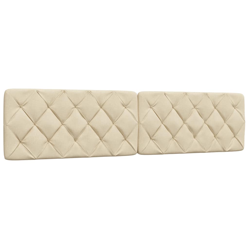 Giroletto senza Materasso Crema 200x200 cm in Tessuto - homemem39