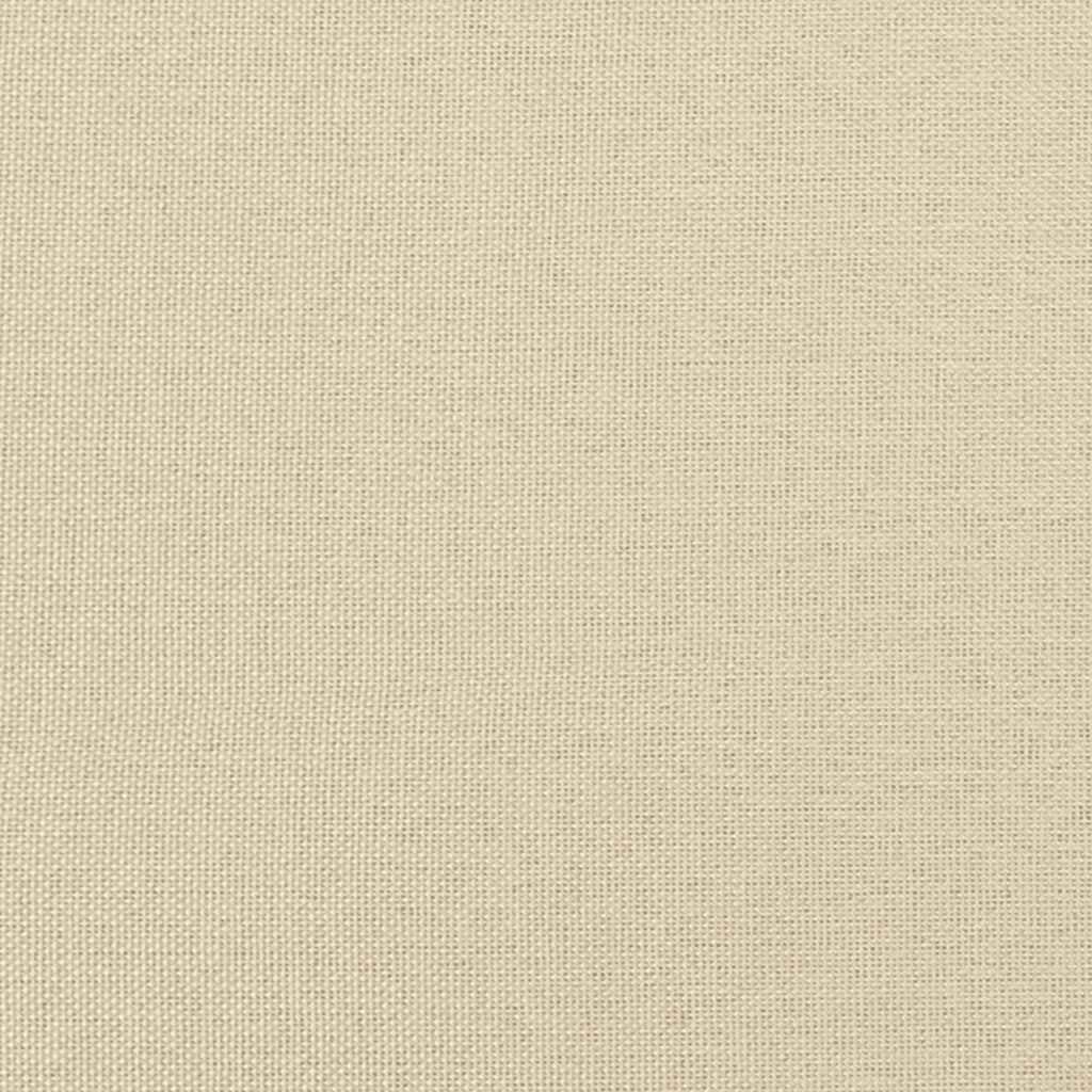 Giroletto senza Materasso Crema 200x200 cm in Tessuto - homemem39