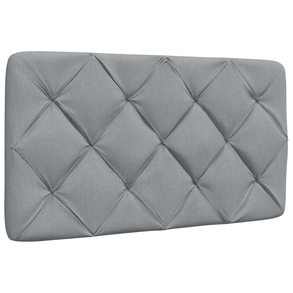 Giroletto con LED senza Materasso Grigio Chiaro 90x200 cm