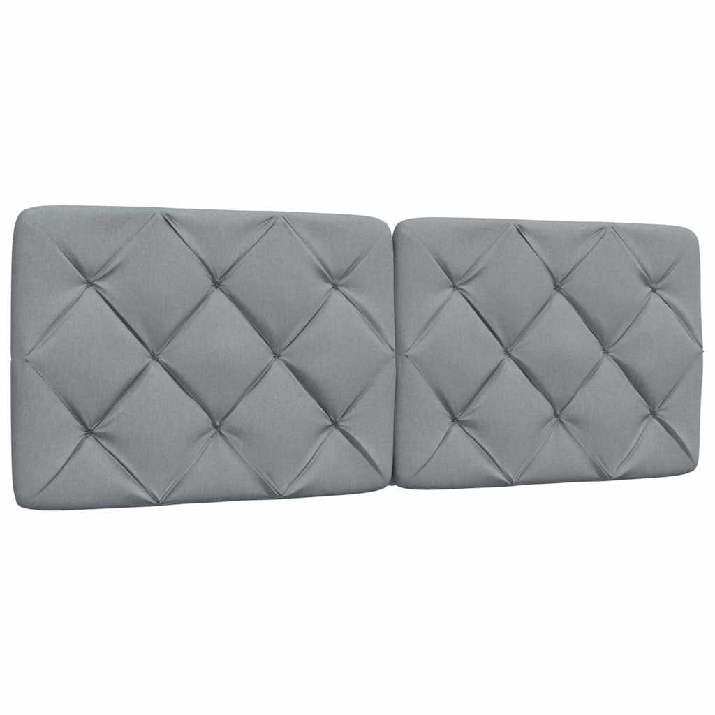 Giroletto con LED senza Materasso Grigio Chiaro 140x190 cm