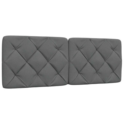 Giroletto con LED senza Materasso Grigio Scuro 140x190 cm