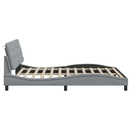 Giroletto con LED senza Materasso 160x200 cm Tessuto - homemem39