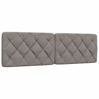 Giroletto con LED senza Materasso Tortora 160x200 cm in Tessuto - homemem39