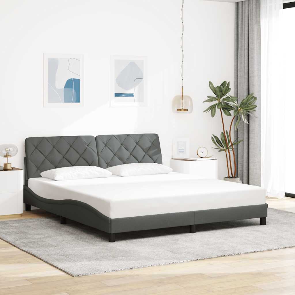 Giroletto con LED senza Materasso 180x200 cm Tessuto | homemem39