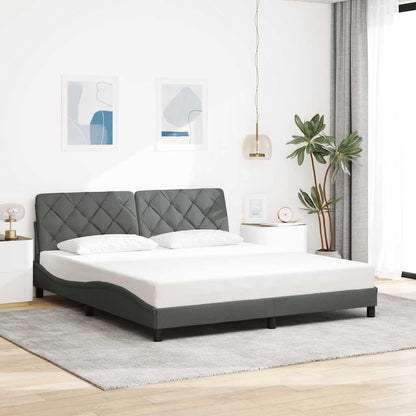 Giroletto con LED senza Materasso 180x200 cm Tessuto | homemem39