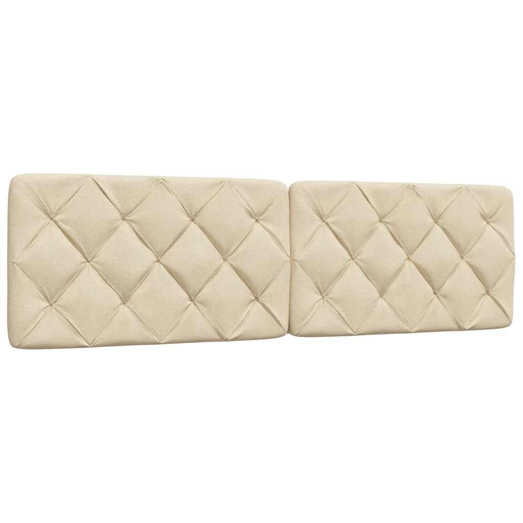 Giroletto con LED senza Materasso Crema 180x200 cm in Tessuto - homemem39