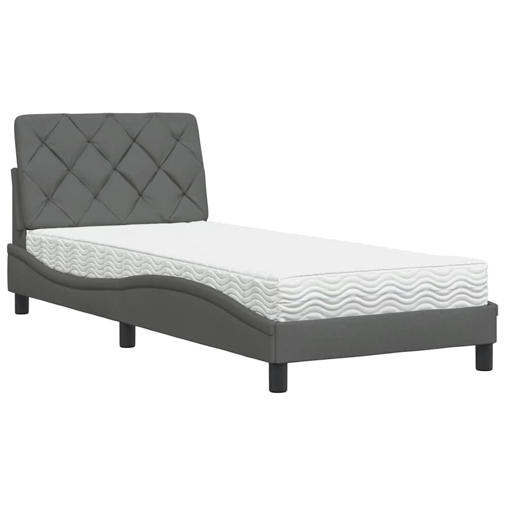 Letto con Materasso Tessuto