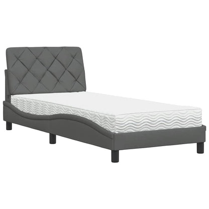 Letto con Materasso Tessuto