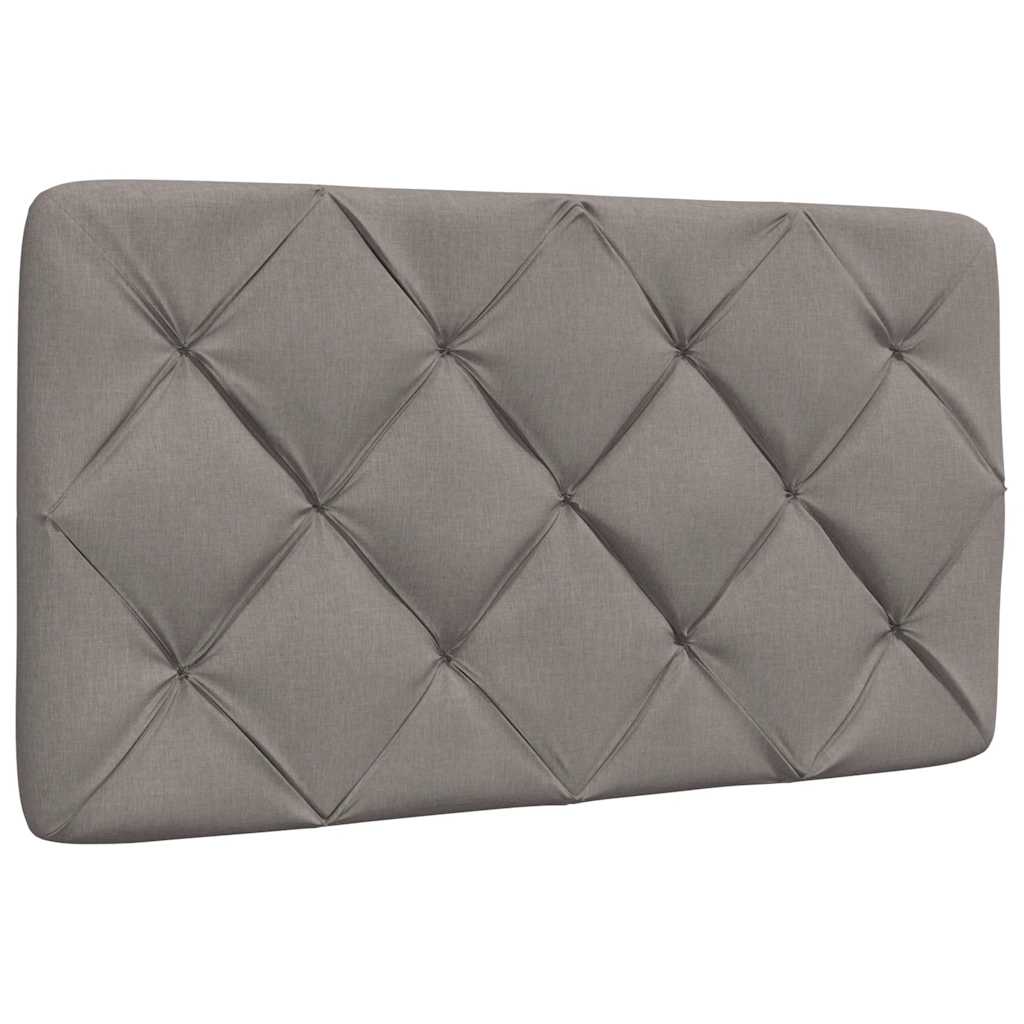 Letto con Materasso Tortora 80x200 cm in Tessuto