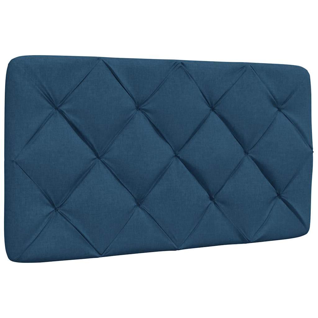 Letto con Materasso Blu 90x200 cm in Tessuto | homemem39