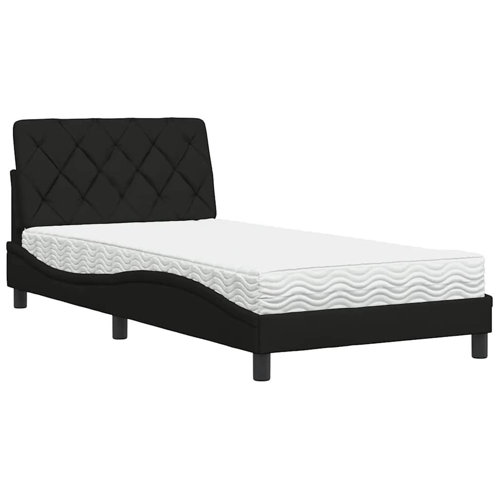 Letto con Materasso Tessuto