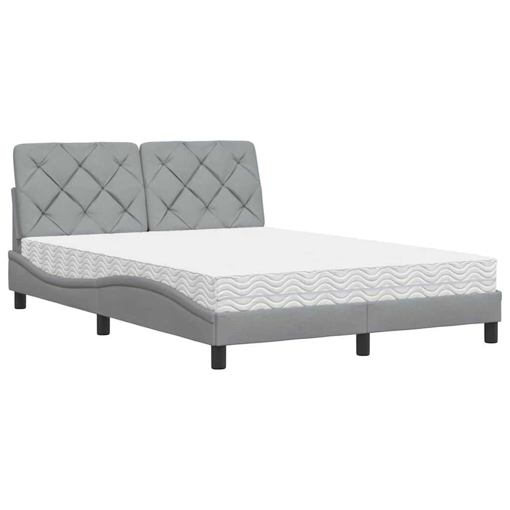 Letto con Materasso Tessuto
