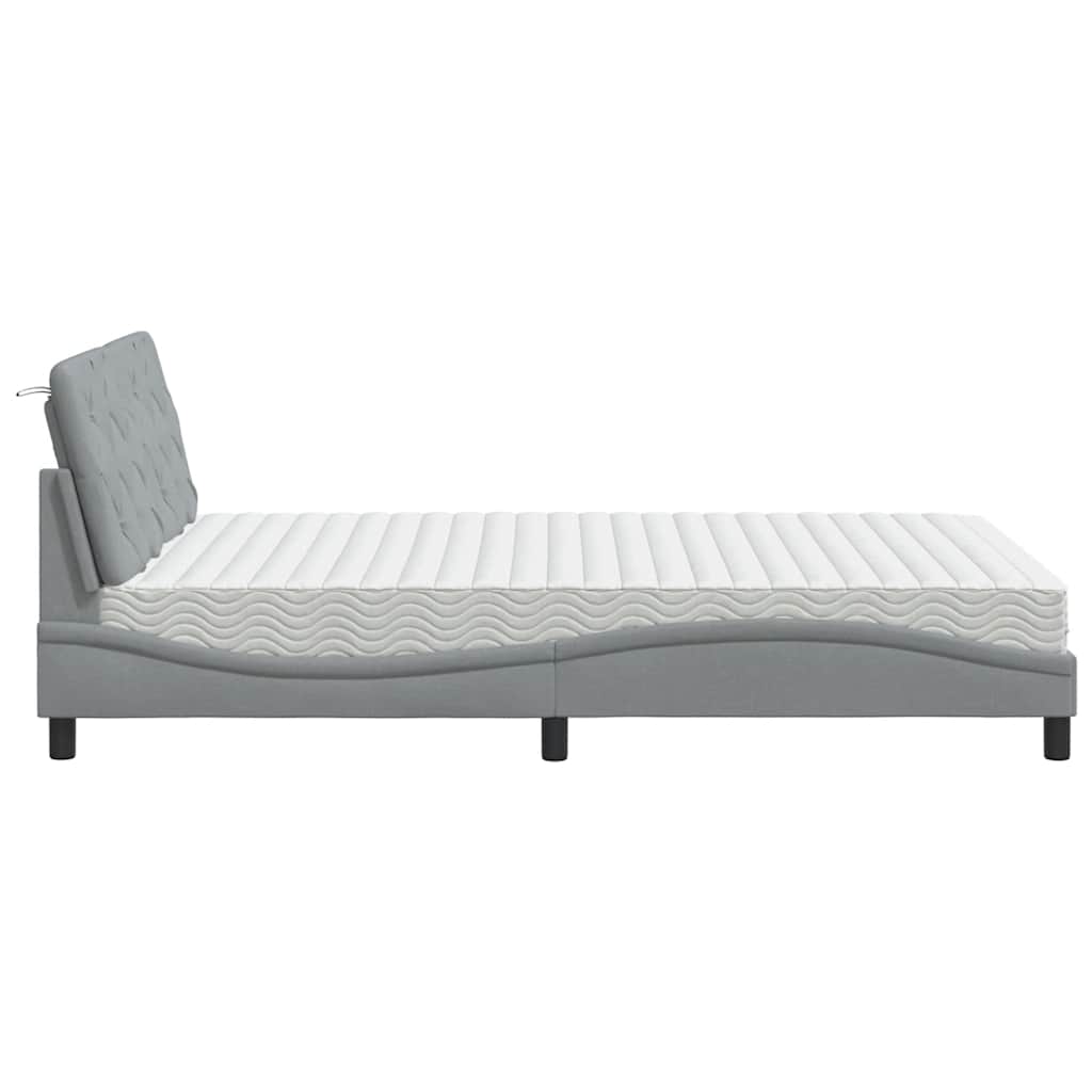 Letto con Materasso Tessuto
