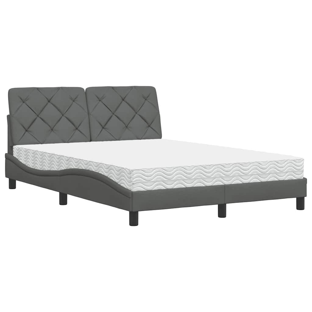 Letto con Materasso Tessuto
