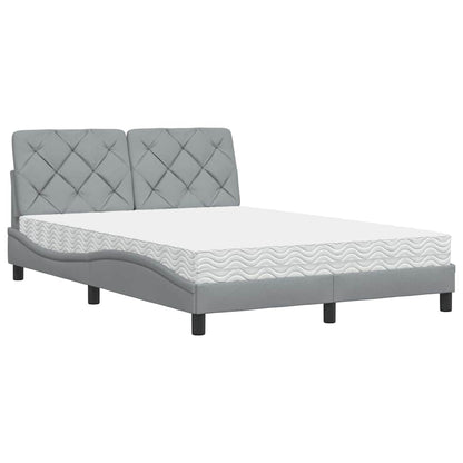 Letto con Materasso Tessuto