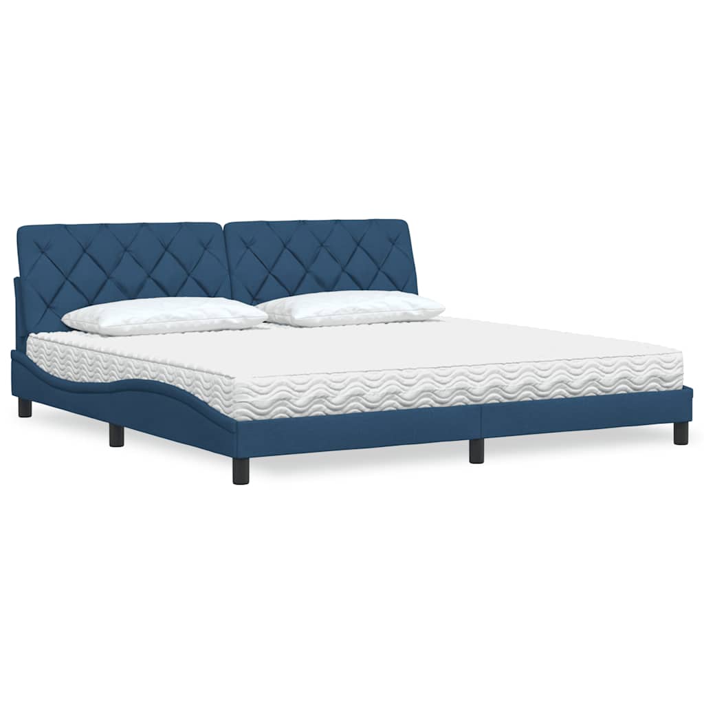 Letto con Materasso Tessuto