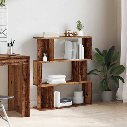 Libreria in Legno Antico 80x24x96 cm in Legno Multistrato | homemem39