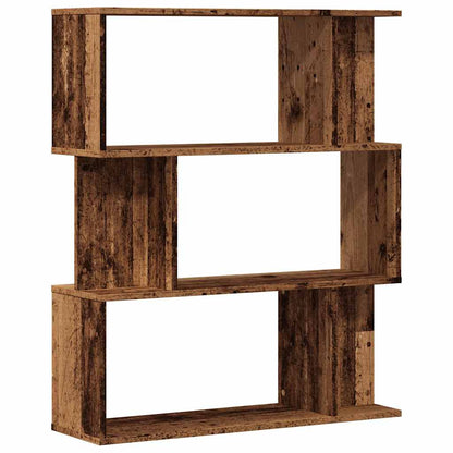 Libreria in Legno Antico 80x24x96 cm in Legno Multistrato | homemem39