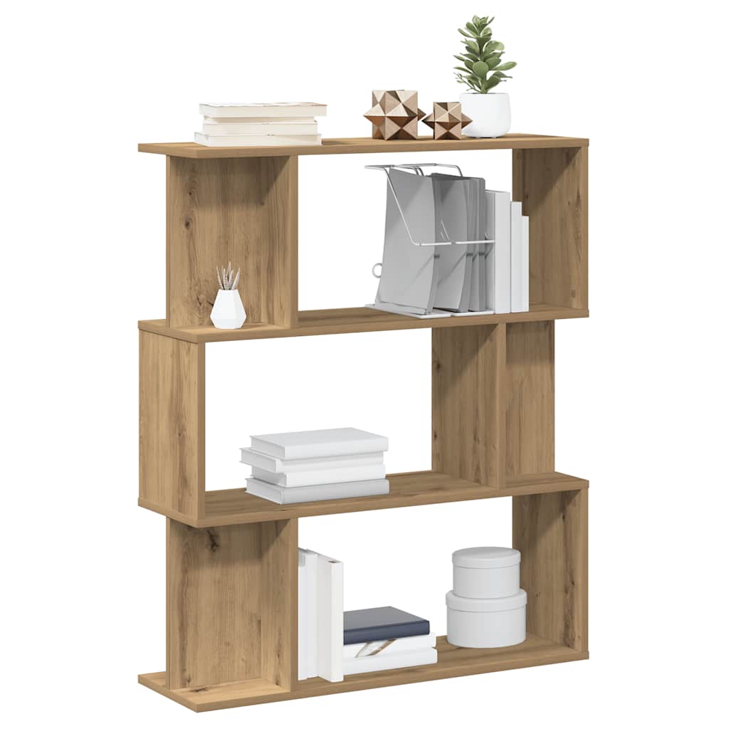 Libreria Rovere Artigianale 80x24x96 cm Legno Multistrato | homemem39