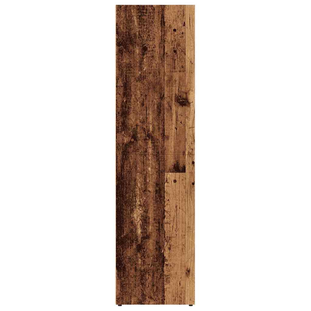 Libreria in Legno Antico 36x30x114 cm in Legno Multistrato | homemem39