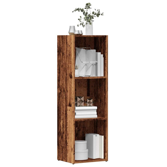 Libreria in Legno Antico 36x30x114 cm in Legno Multistrato | homemem39