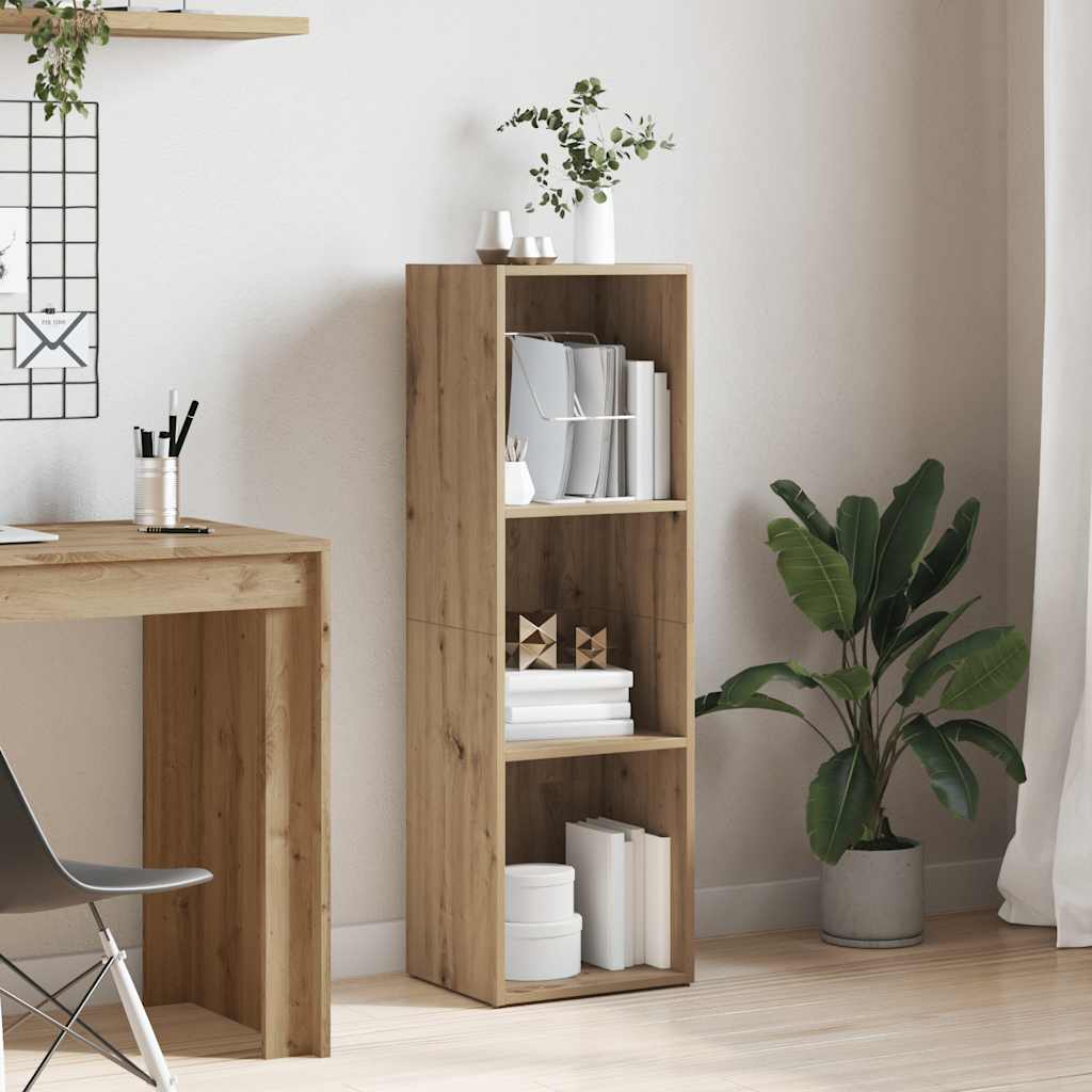 Libreria Rovere Artigianale 36x30x114 cm in Legno Multistrato