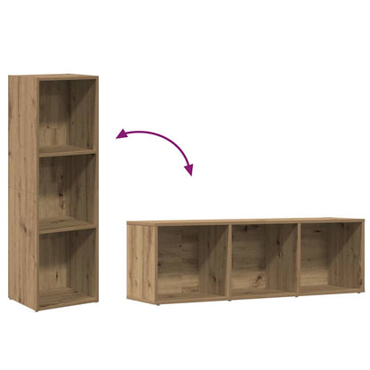 Libreria Rovere Artigianale 36x30x114 cm in Legno Multistrato