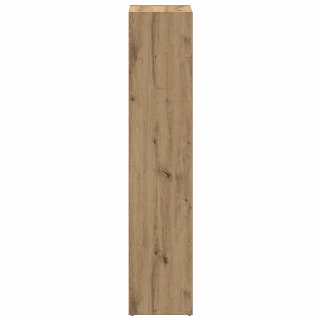 Libreria Rovere Artigianale 36x30x143 cm Legno Multistrato | homemem39