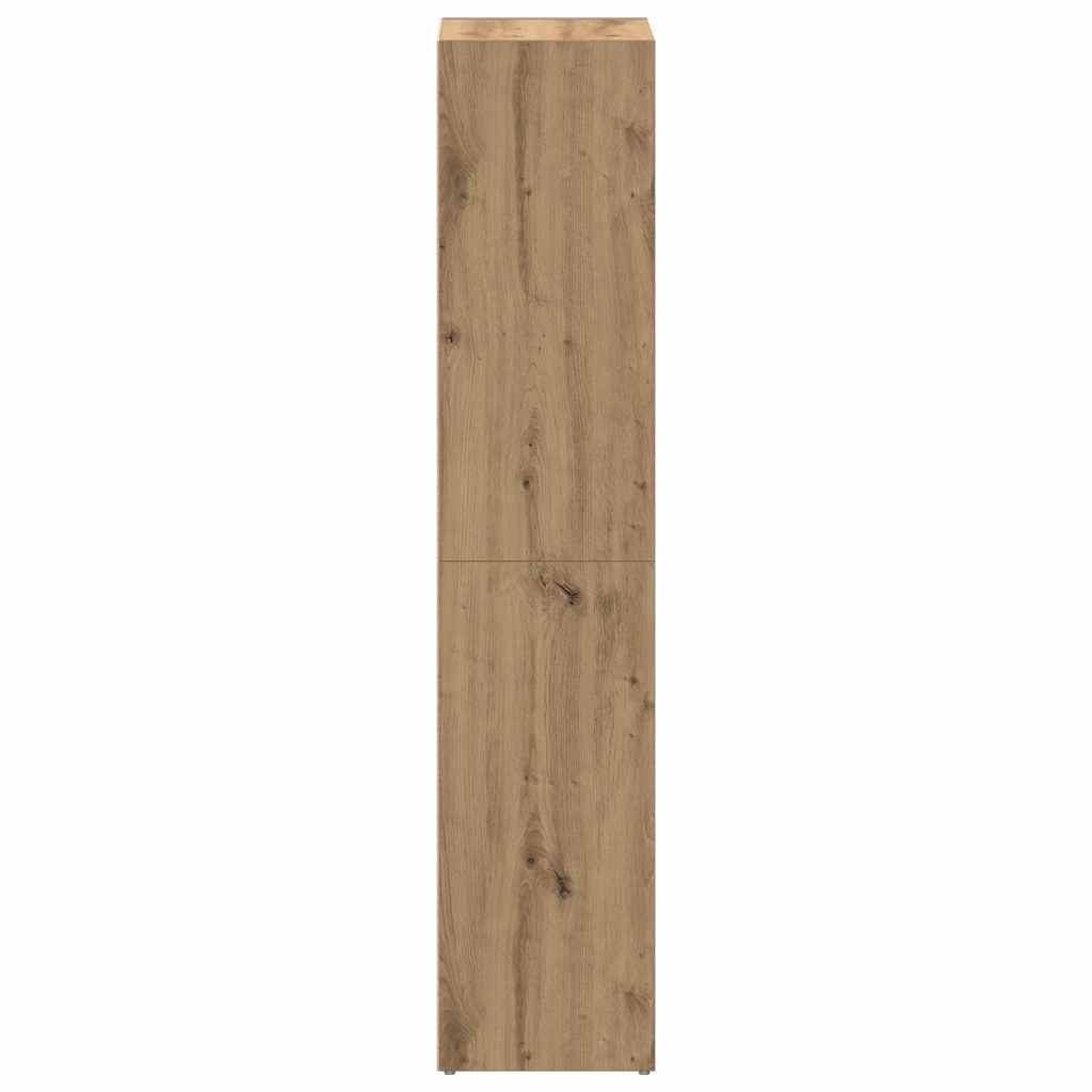 Libreria Rovere Artigianale 36x30x143 cm Legno Multistrato