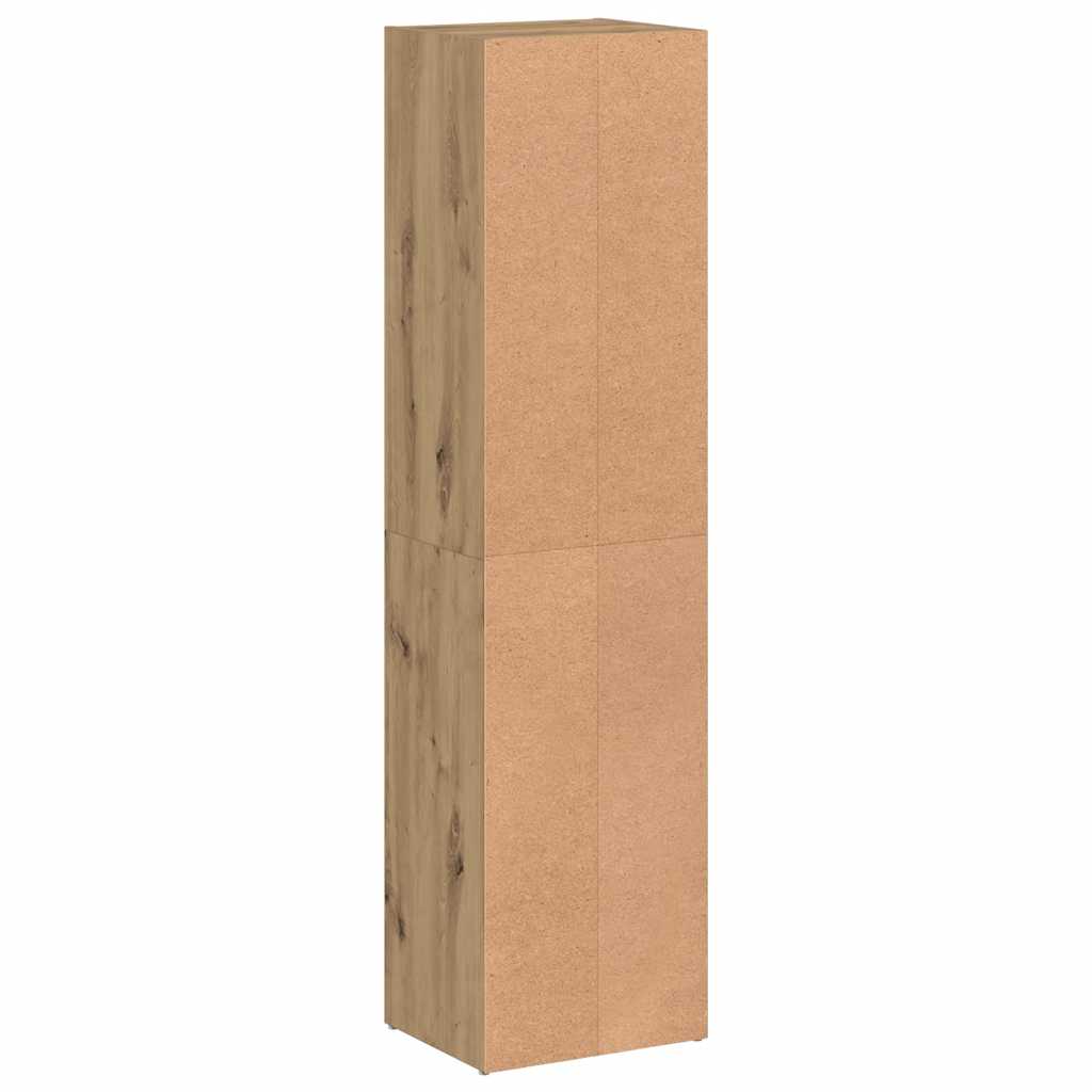 Libreria Rovere Artigianale 36x30x143 cm Legno Multistrato
