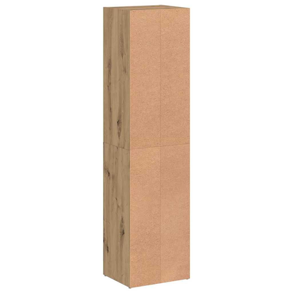 Libreria Rovere Artigianale 36x30x143 cm Legno Multistrato