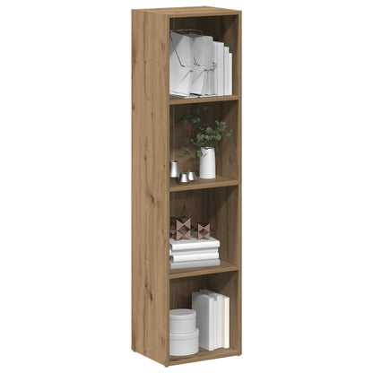 Libreria Rovere Artigianale 36x30x143 cm Legno Multistrato