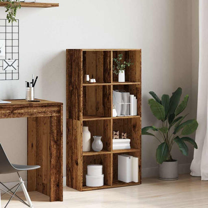 Libreria in Legno Antico 66x30x130 cm in Legno Multistrato