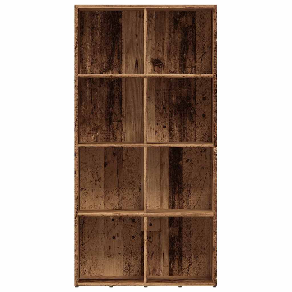 Libreria in Legno Antico 66x30x130 cm in Legno Multistrato