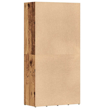Libreria in Legno Antico 66x30x130 cm in Legno Multistrato | homemem39