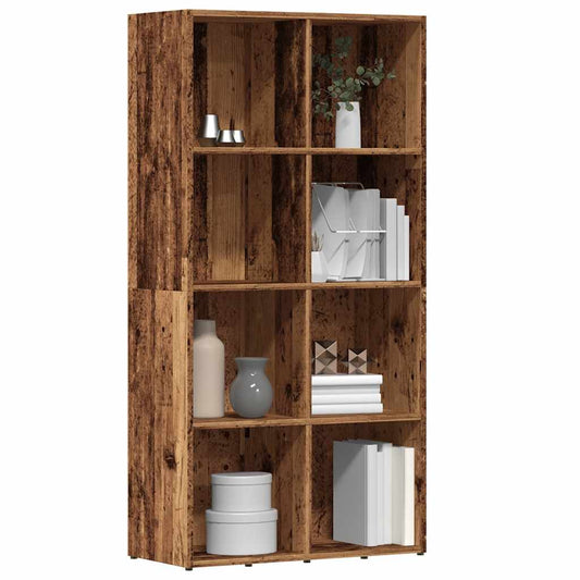 Libreria in Legno Antico 66x30x130 cm in Legno Multistrato | homemem39