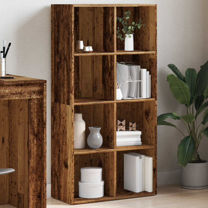 Libreria in Legno Antico 66x30x130 cm in Legno Multistrato