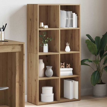 Libreria Rovere Artigianale 66x30x130 cm Legno Multistrato