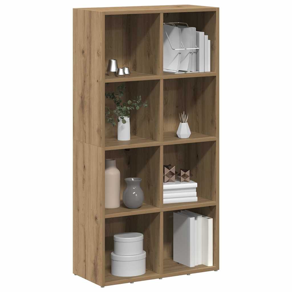 Libreria Rovere Artigianale 66x30x130 cm Legno Multistrato