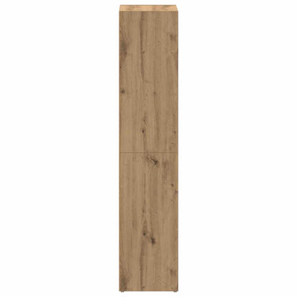 Libreria Rovere Artigianale 66x30x130 cm Legno Multistrato | homemem39