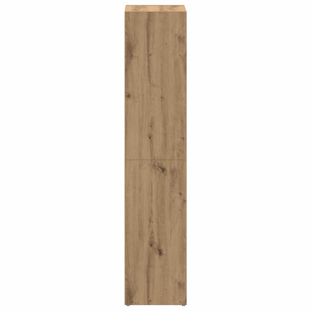 Libreria Rovere Artigianale 66x30x130 cm Legno Multistrato