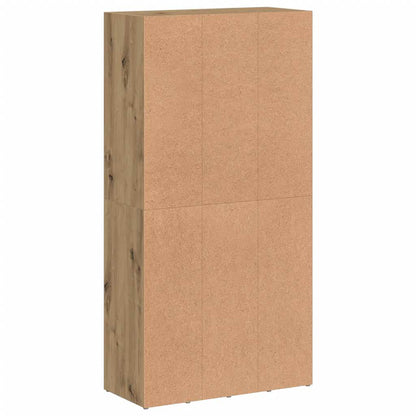Libreria Rovere Artigianale 66x30x130 cm Legno Multistrato