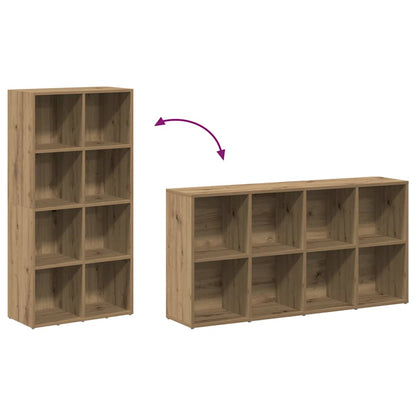 Libreria Rovere Artigianale 66x30x130 cm Legno Multistrato