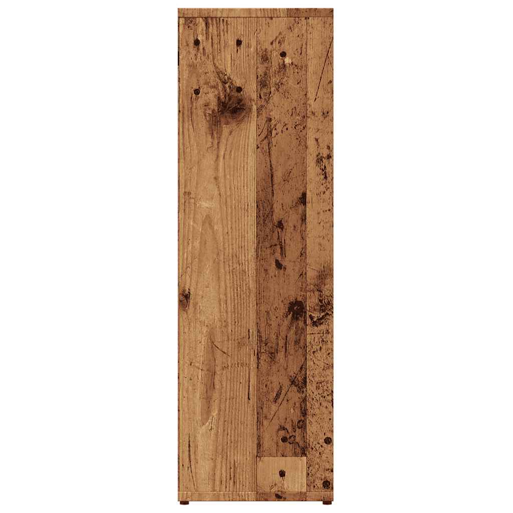 Libreria Legno Antico 50x25x80 cm in Legno Multistrato | homemem39