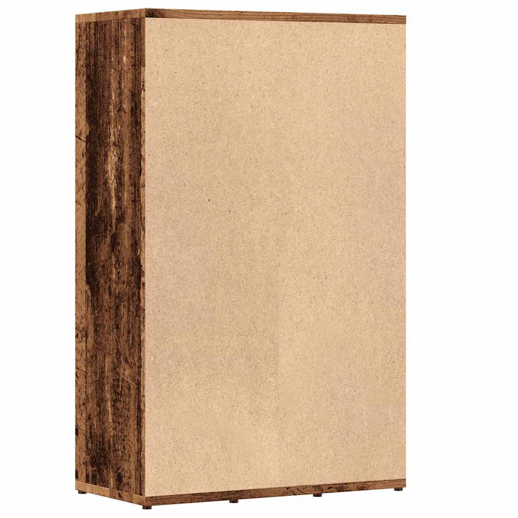 Libreria Legno Antico 50x25x80 cm in Legno Multistrato | homemem39