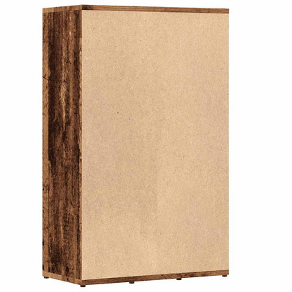 Libreria Legno Antico 50x25x80 cm in Legno Multistrato | homemem39