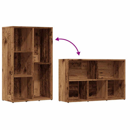 Libreria Legno Antico 50x25x80 cm in Legno Multistrato | homemem39